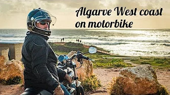 Algarve West coast On Motorbike